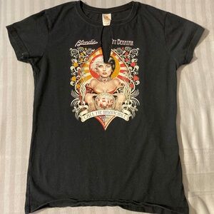 2009 Blonde Pat Benatar "Call Me Invincible" Concert Tee Handcut